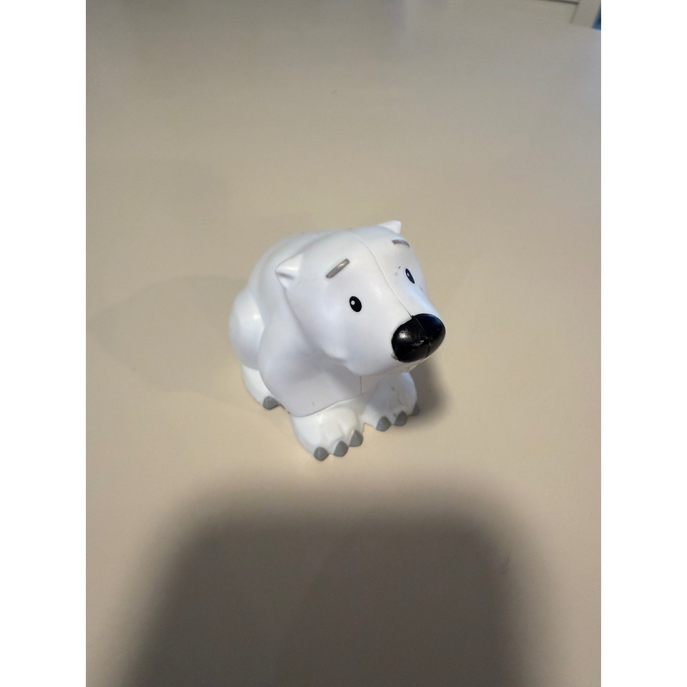 Fisher-Price Little People‎ Polar Bear Zoo Animal Friends White Figure GFL15